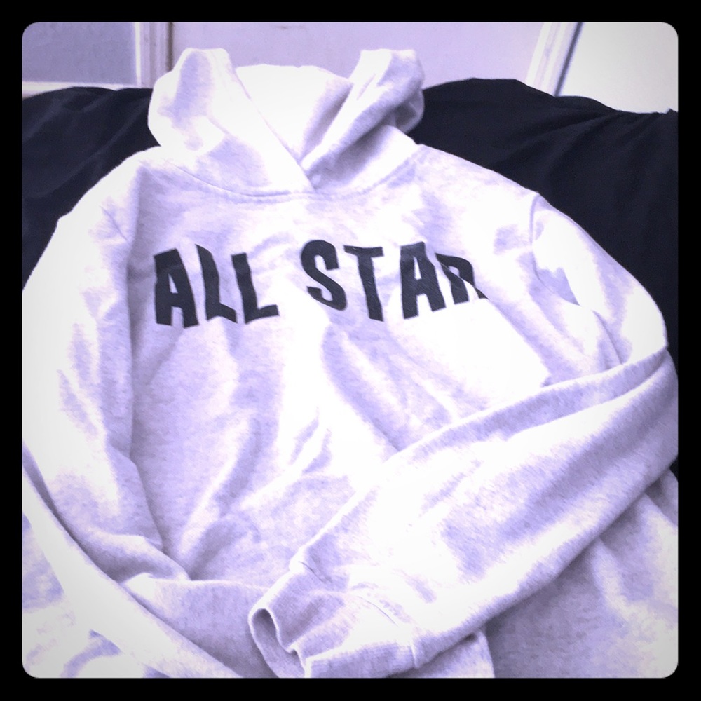 Cropped hoodie